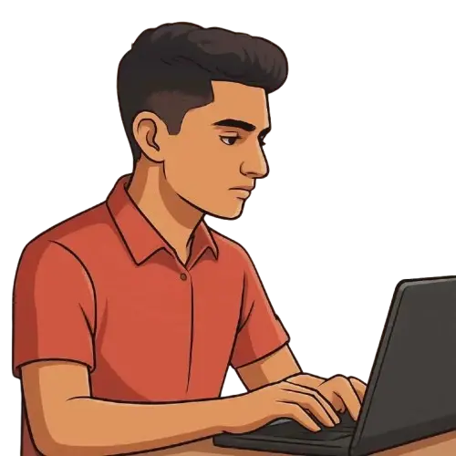 digital marketing consultant in dubai working with laptop